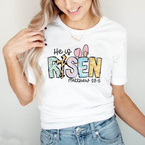 Easter He is Risen Shirt, Easter Religious Shirt, Easter Sweatshirt, Easter Bunny Sweatshirt, Easter Gift Shirt, Hip Hop Easter Shirt