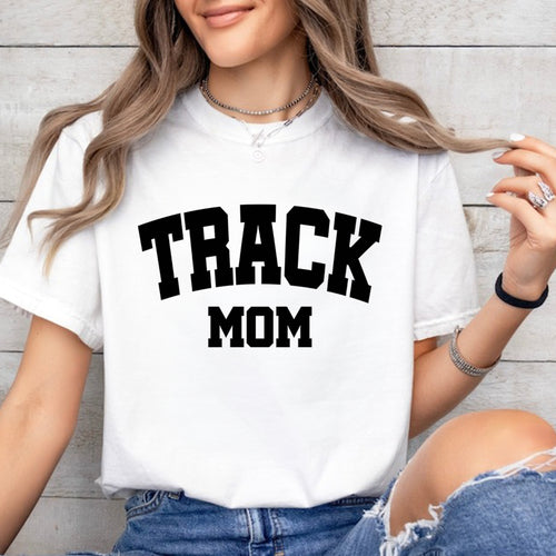 Track Mom T-shirt, Track Mama Tees, Mother's Day Gift, Track Mom Gift Sweatshirt, Gift Sweatshirt For Mom, Track Mama Gift