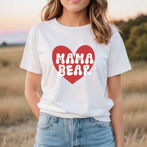 Mama Bear Shirt, Mother’s Day Gift, Cute Mama Shirt, Mom Life Shirt, New Mom Gift,Baby Shower Gift,Mom Shirt,Personalized Tee