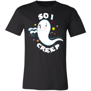 Halloween So I creep Ghost Hearts T-Shirt