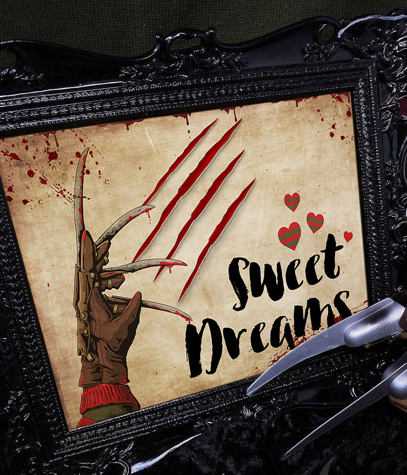 Sweet Dreams ~ Freddy Krueger poster
